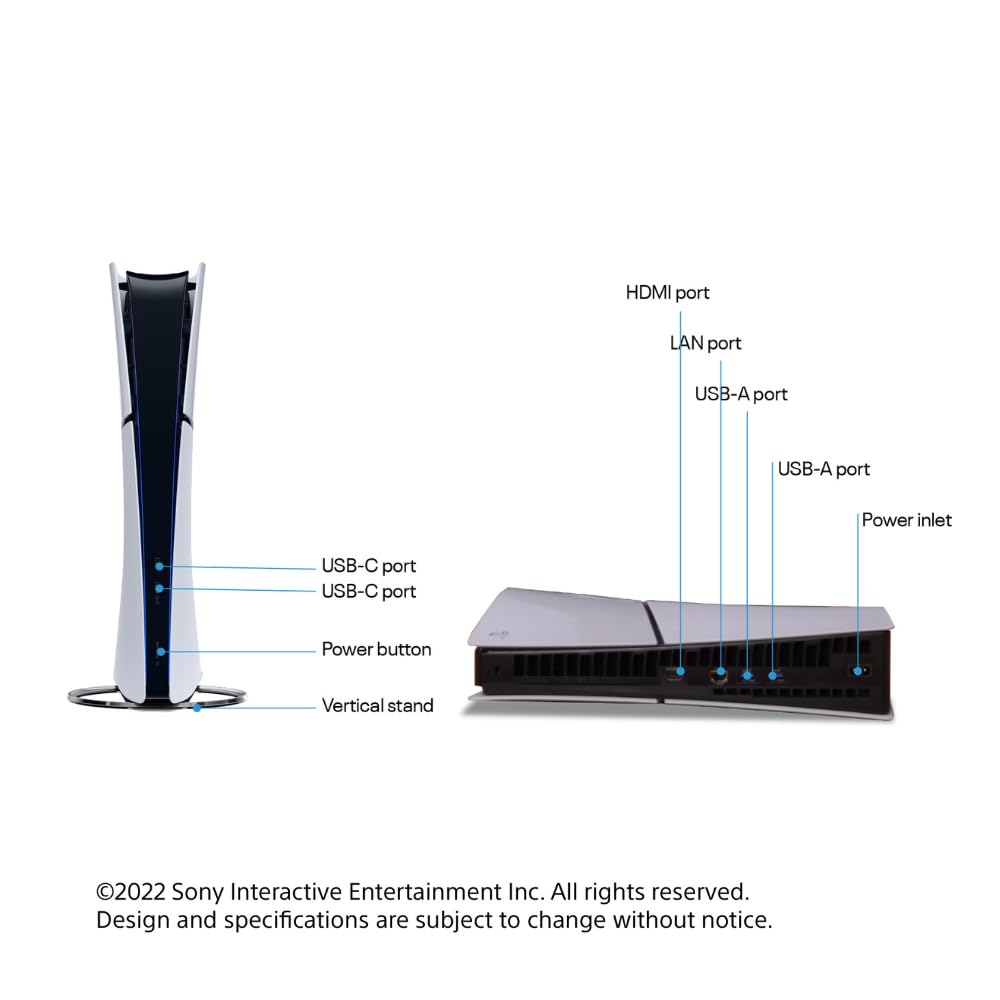 Sony Playstation PS5 Slim Digital 1Tb