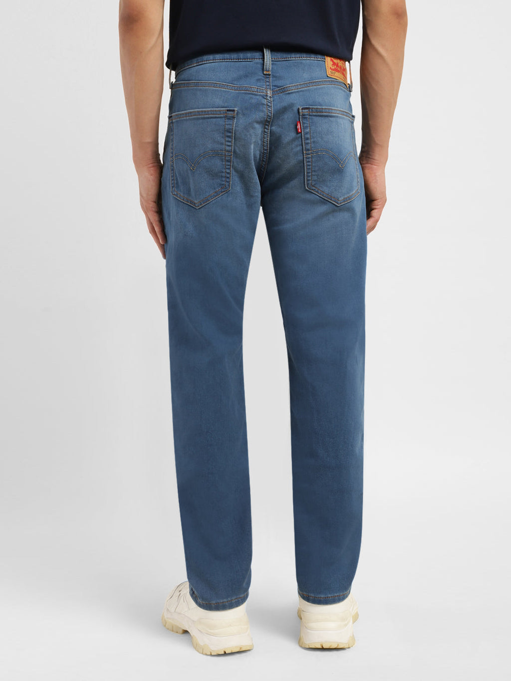 Men's 511 Blue Slim Fit Mid Rise Jeans