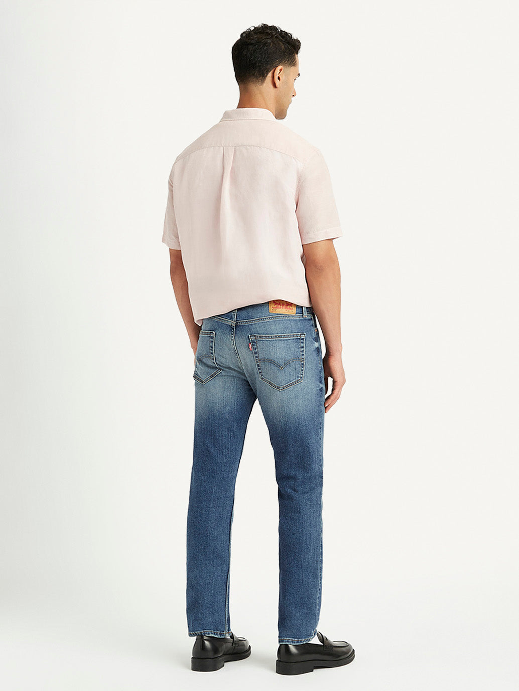 Men's 511 Blue Slim Fit Mid Rise Jeans
