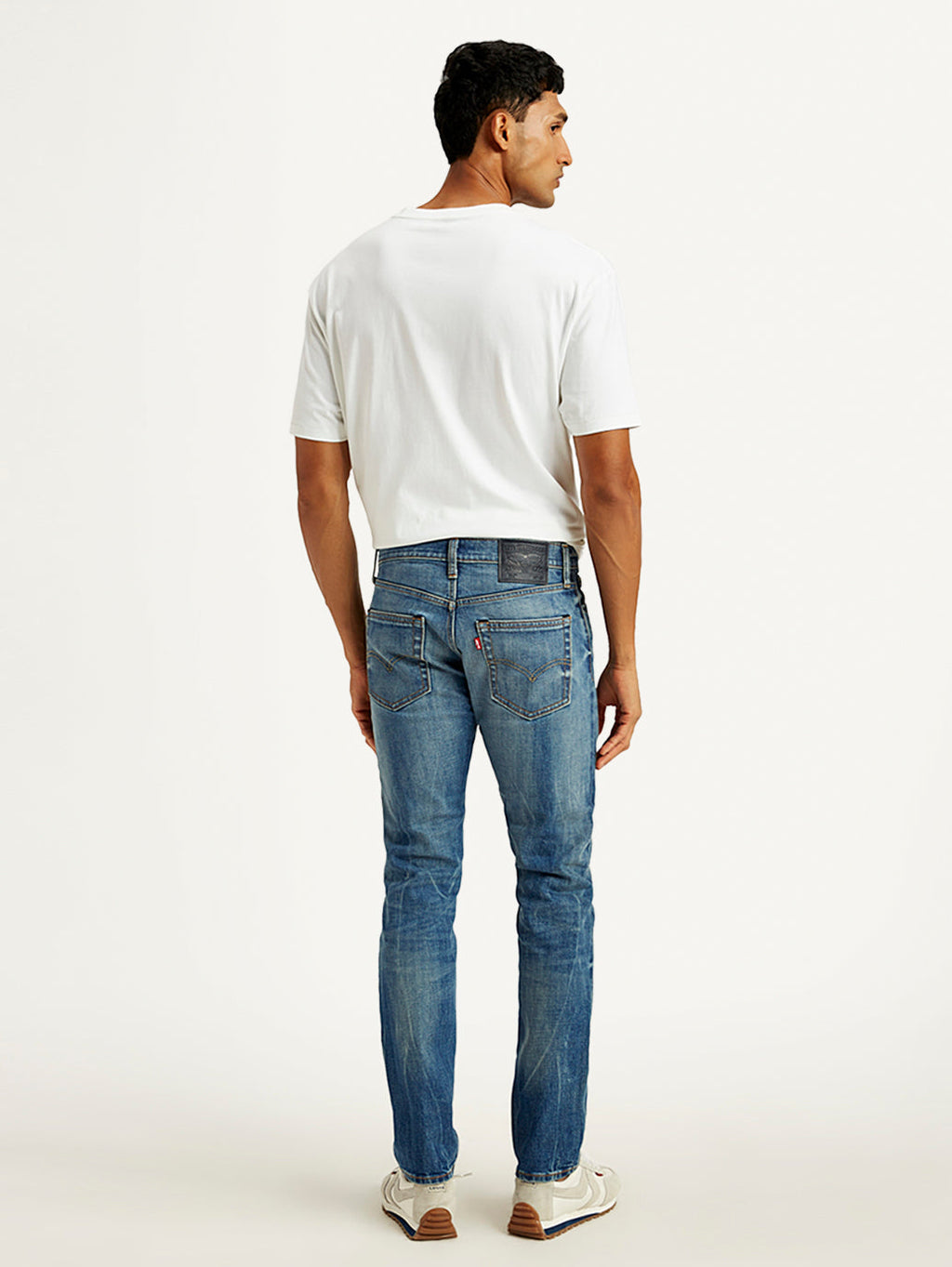 Men's 511 Blue Slim Fit Mid Rise Jeans