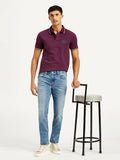 Men's 511 Blue Slim Fit Mid Rise Jeans