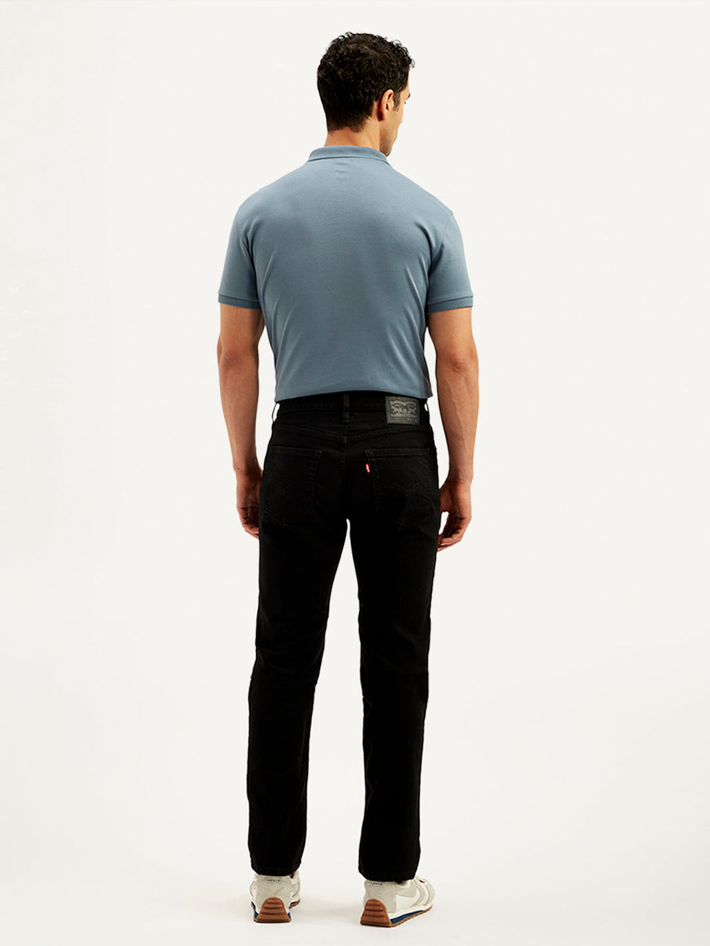 Men's 511 Black Slim Fit Mid Rise Jeans