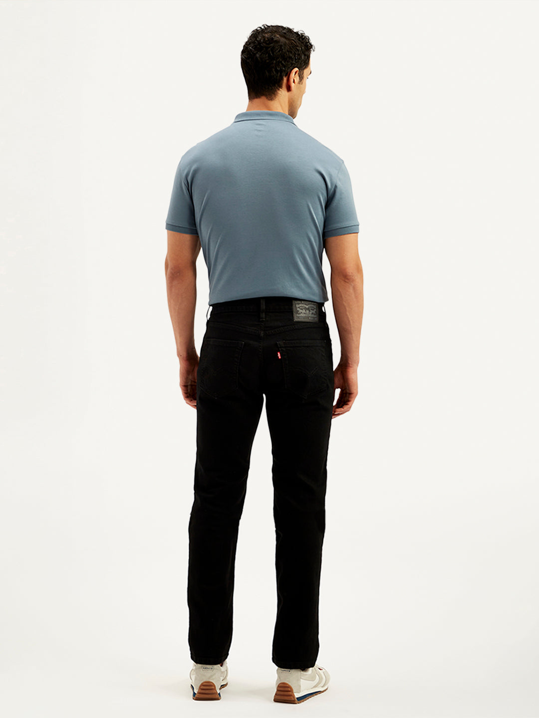 Men's 511 Black Slim Fit Mid Rise Jeans