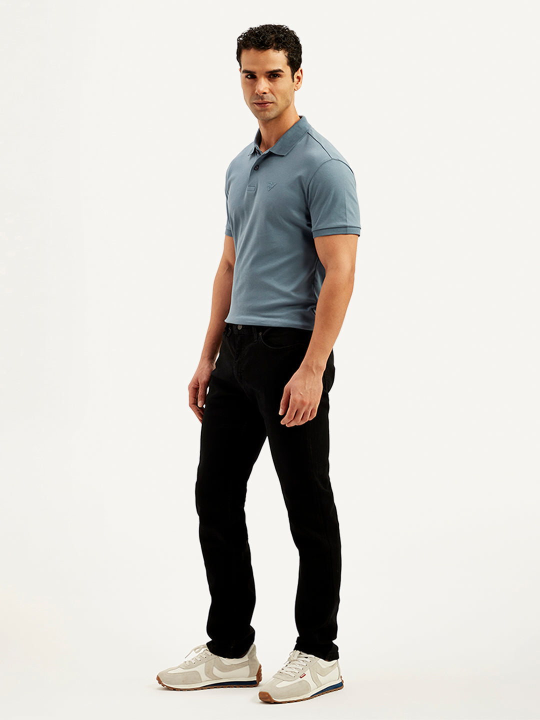 Men's 511 Black Slim Fit Mid Rise Jeans