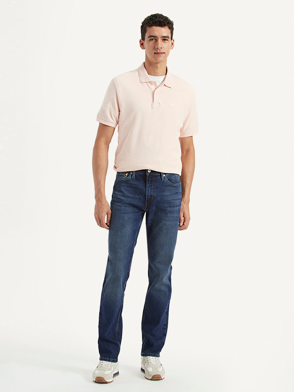Men's 511 Blue Slim Fit Mid Rise Jeans