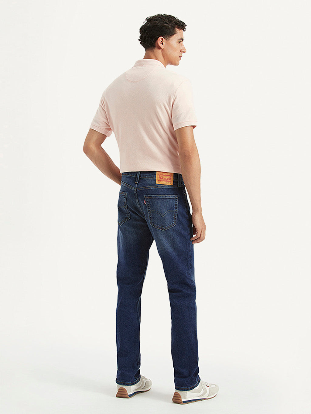 Men's 511 Blue Slim Fit Mid Rise Jeans