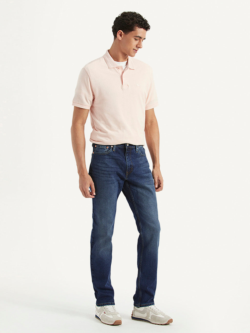 Men's 511 Blue Slim Fit Mid Rise Jeans