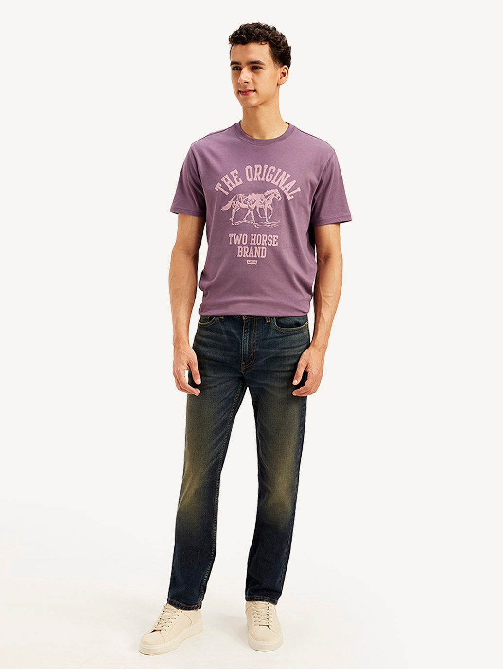 Men's 511 Navy Blue Slim Fit Mid Rise Jeans