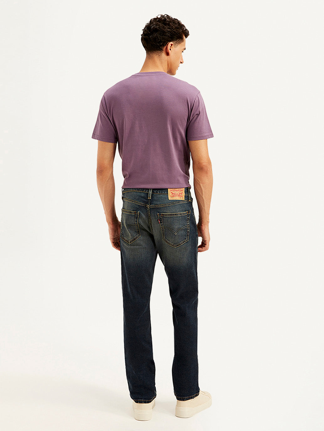 Men's 511 Navy Blue Slim Fit Mid Rise Jeans