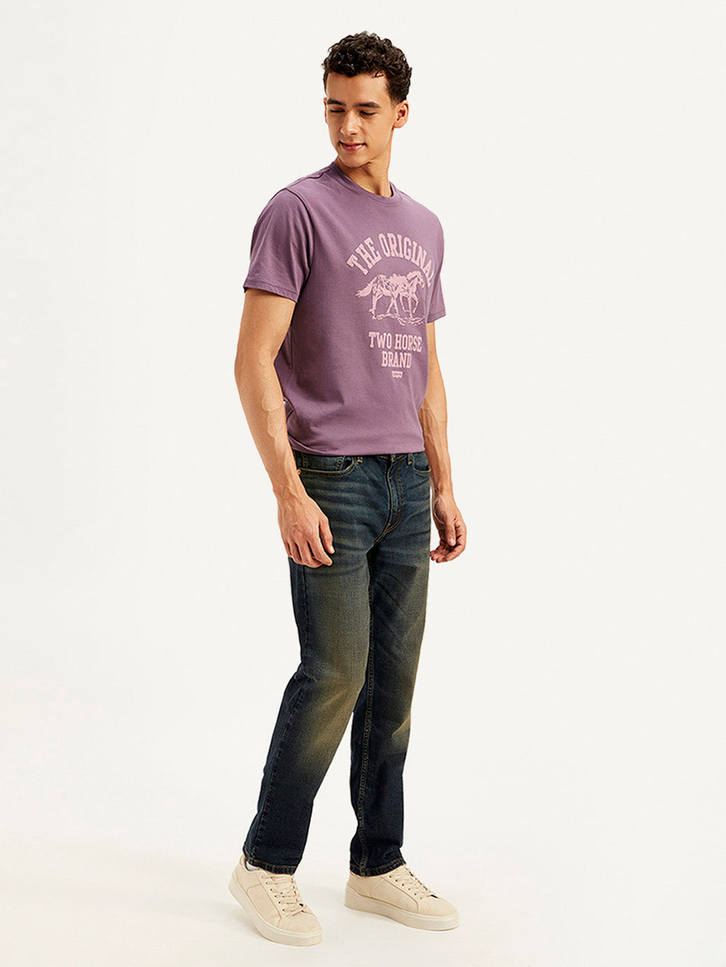 Men's 511 Navy Blue Slim Fit Mid Rise Jeans