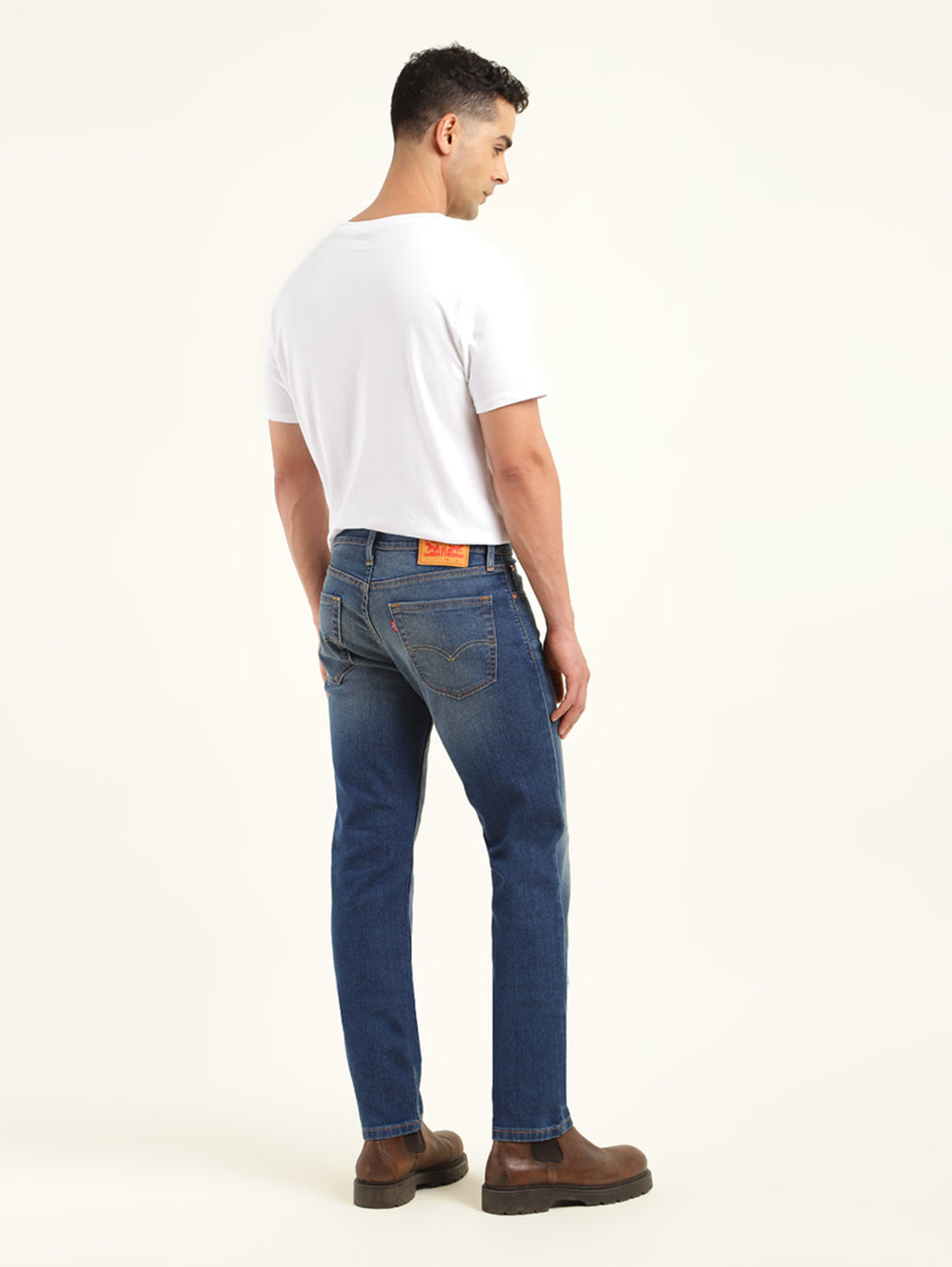 Men's 511 Blue Slim Fit Mid Rise Jeans
