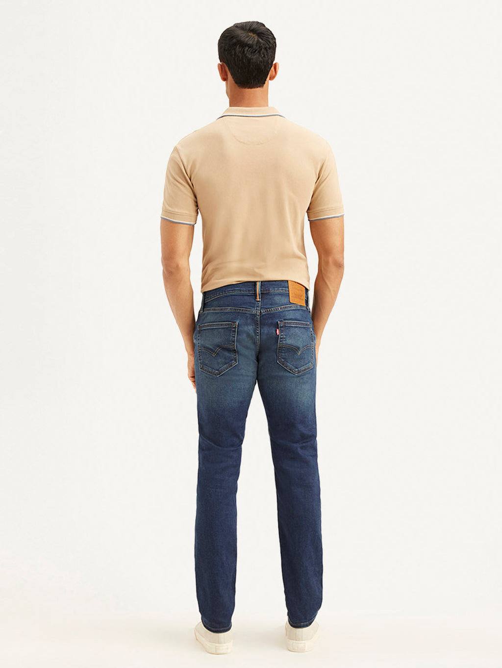 Men's 511 Navy Blue Slim Fit Mid Rise Jeans