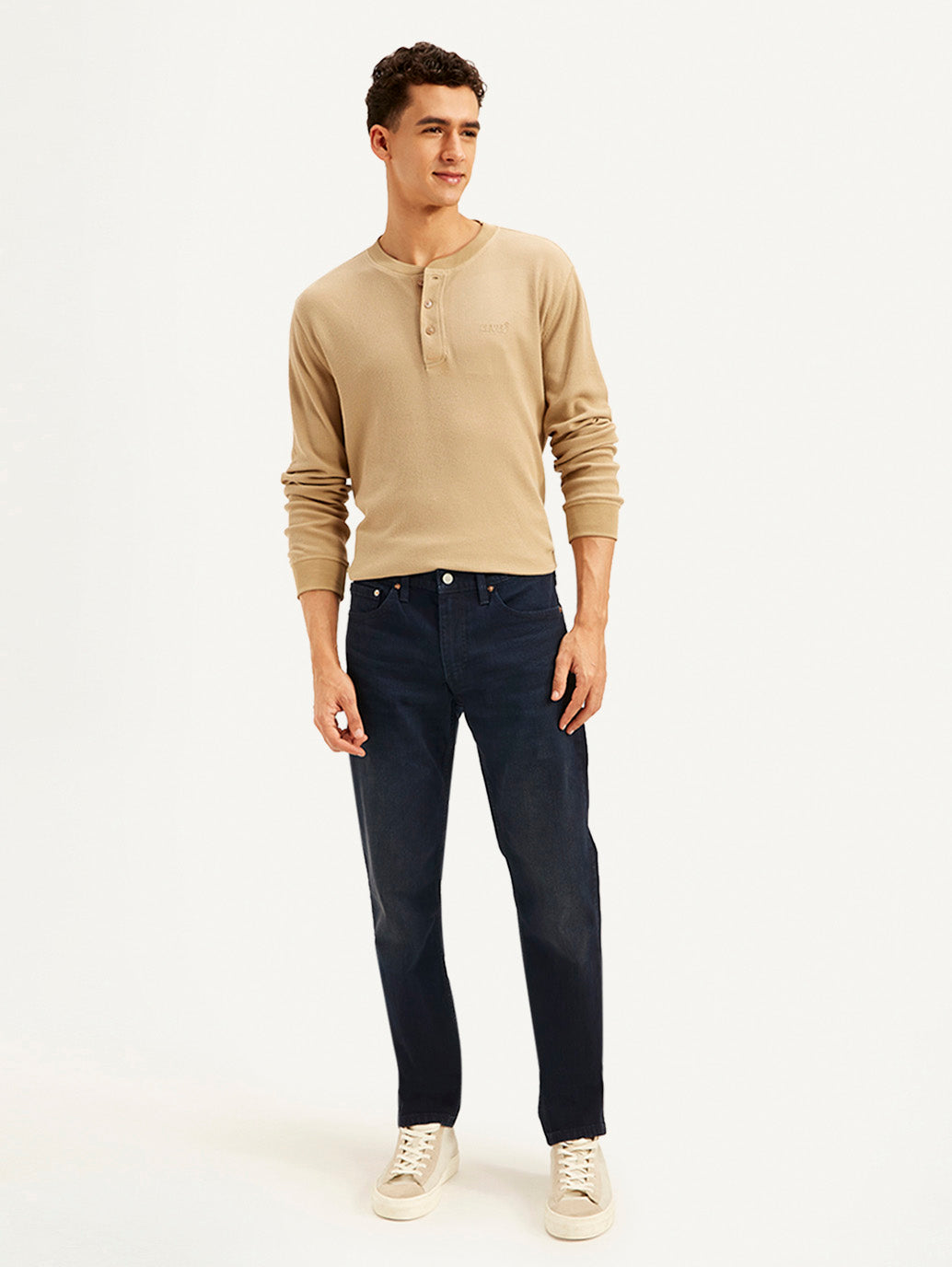 Men's 511 Navy Blue Slim Fit Mid Rise Jeans