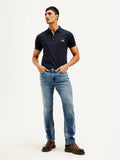 Men's 511 Blue Slim Fit Mid Rise Jeans
