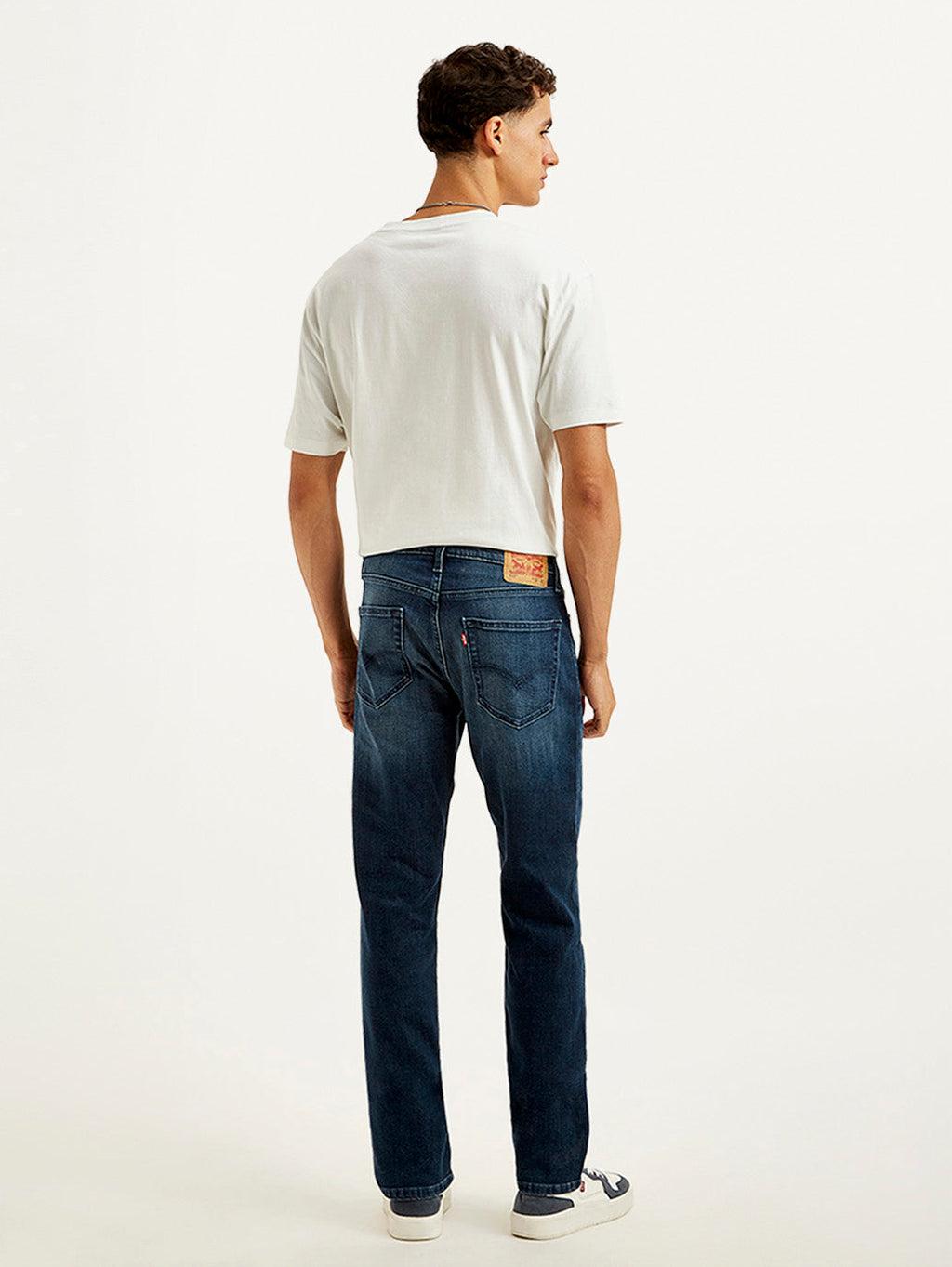 Men's 511 Dark Blue Slim Fit Mid Rise Jeans