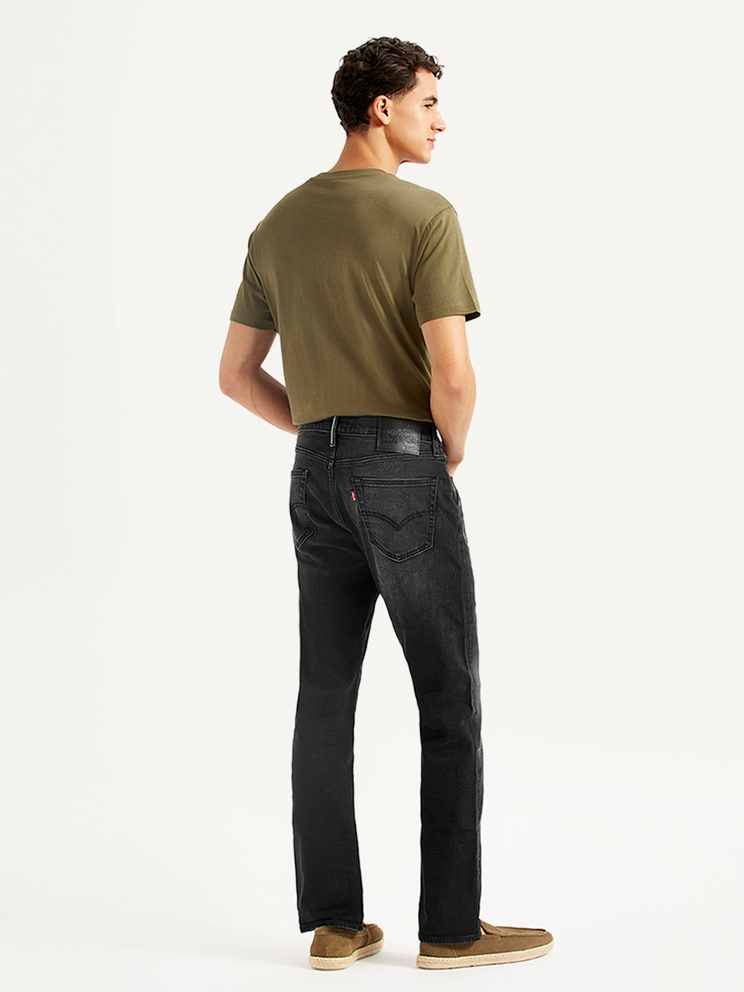 Men's 511 Grey Slim Fit Mid Rise Jeans