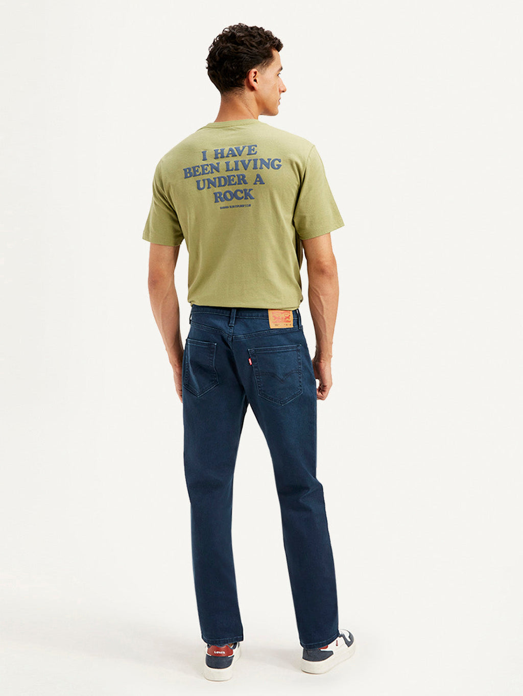 Men's 511 Dark Blue Slim Fit Mid Rise Jeans