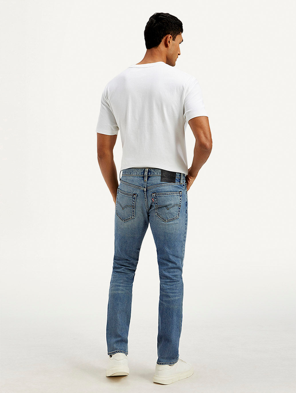 Men's 511 Blue Slim Fit Mid Rise Jeans
