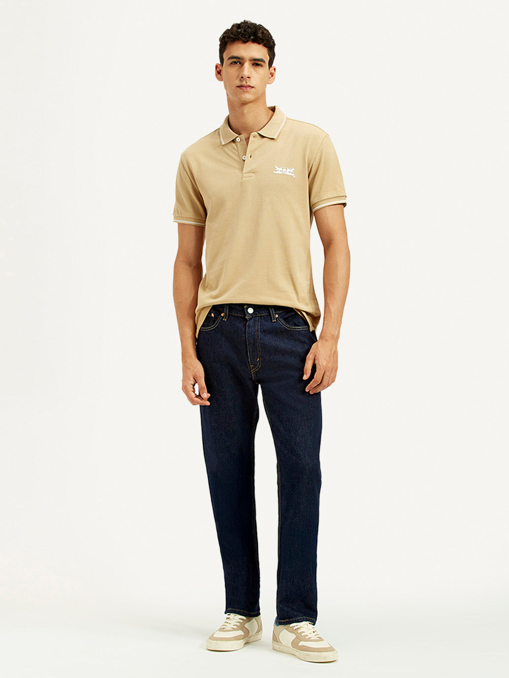 Men's 511 Navy Blue Slim Fit Mid Rise Jeans