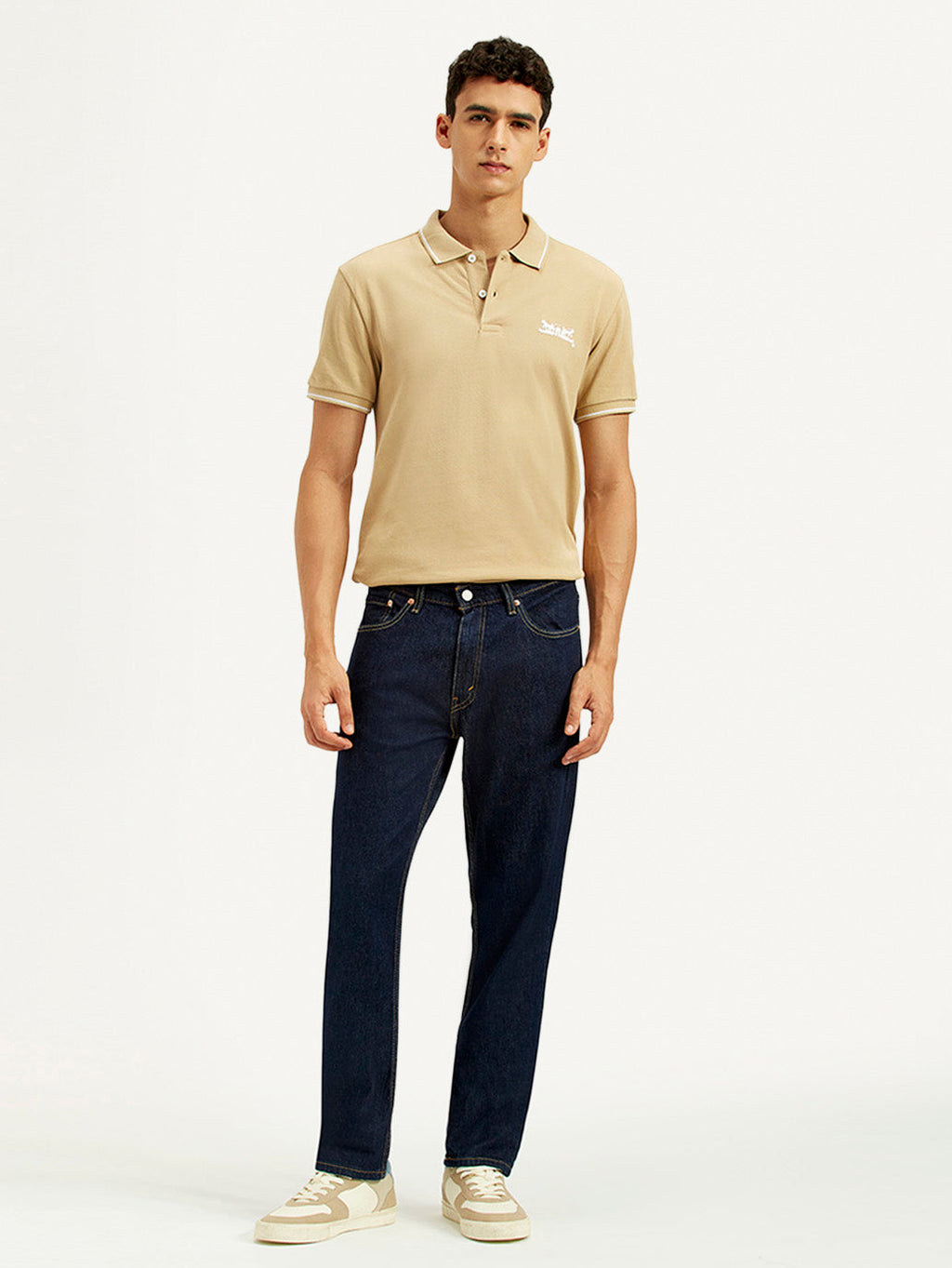 Men's 511 Navy Blue Slim Fit Mid Rise Jeans