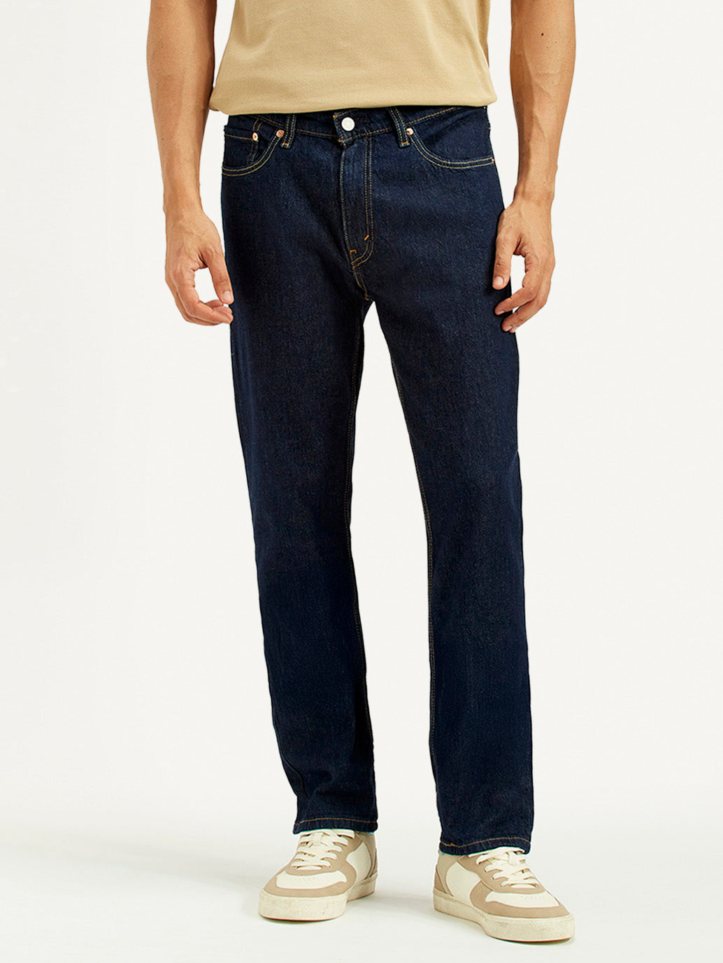 Men's 511 Navy Blue Slim Fit Mid Rise Jeans