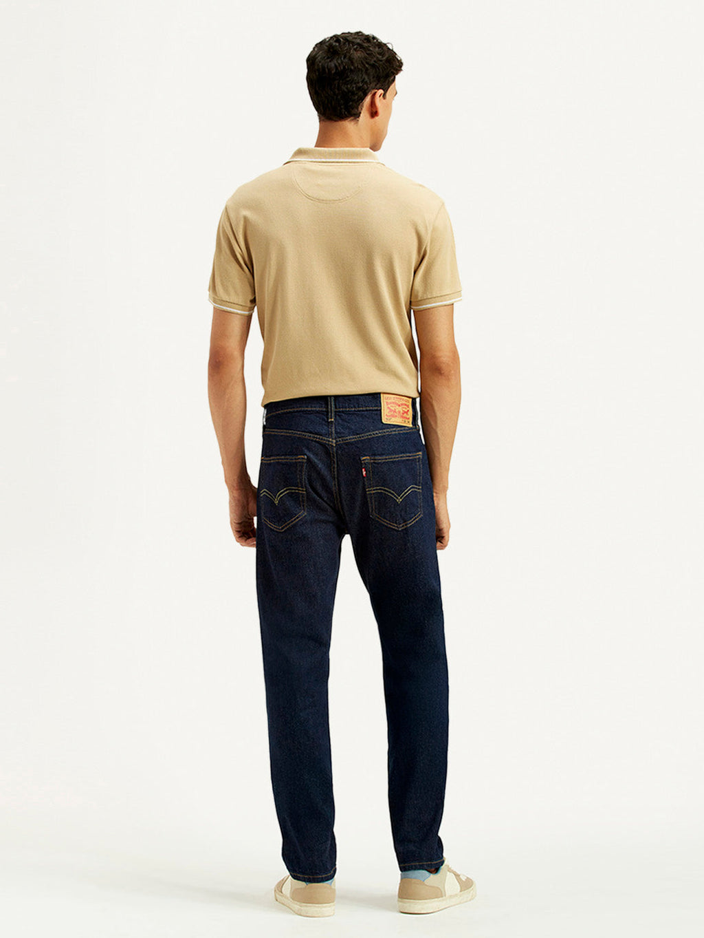 Men's 511 Navy Blue Slim Fit Mid Rise Jeans