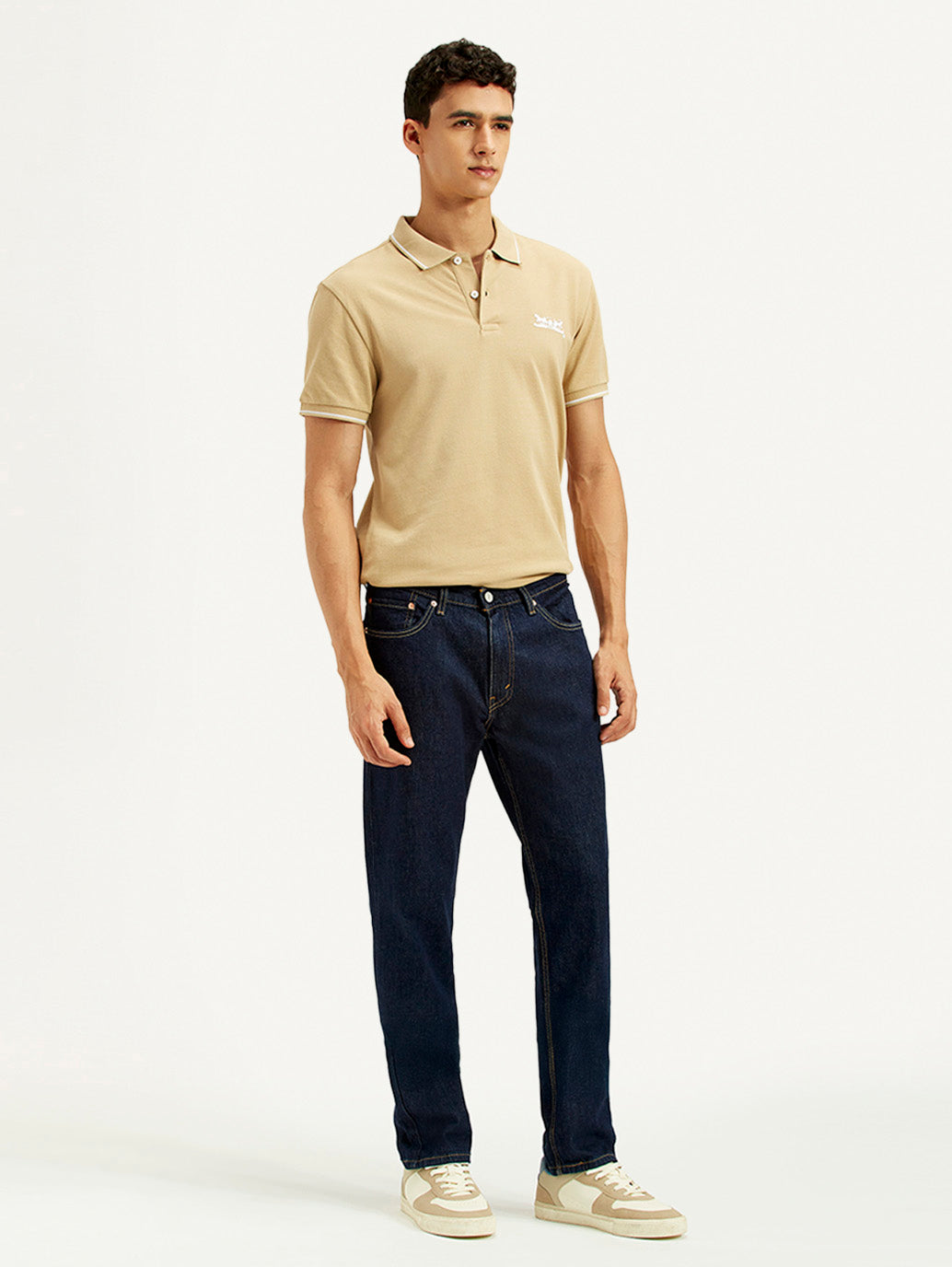 Men's 511 Navy Blue Slim Fit Mid Rise Jeans