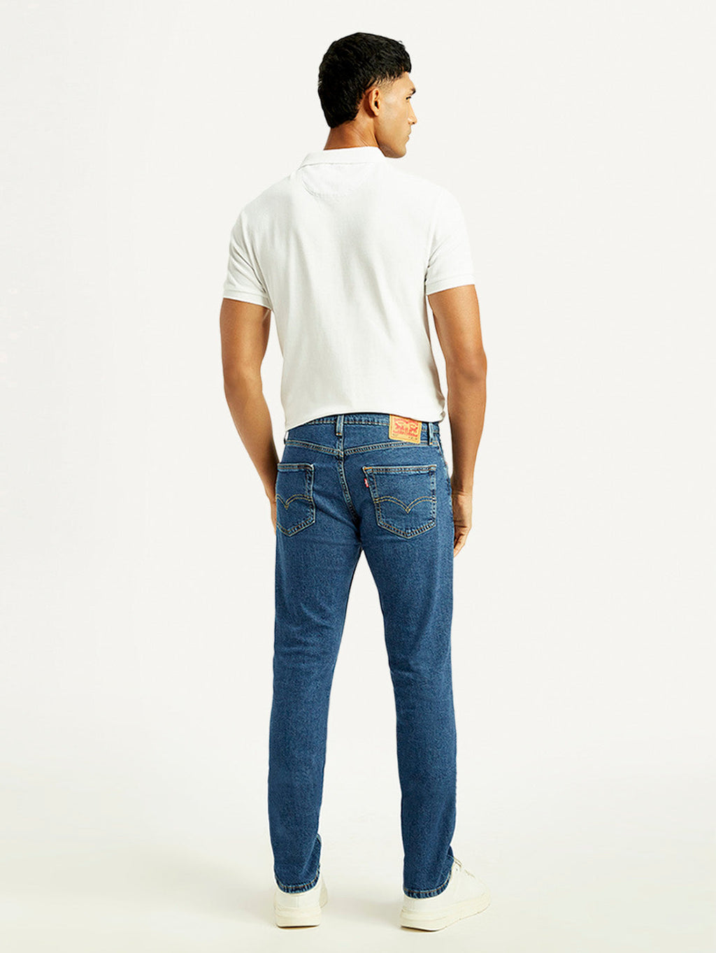 Men's 511 Blue Slim Fit Mid Rise Jeans