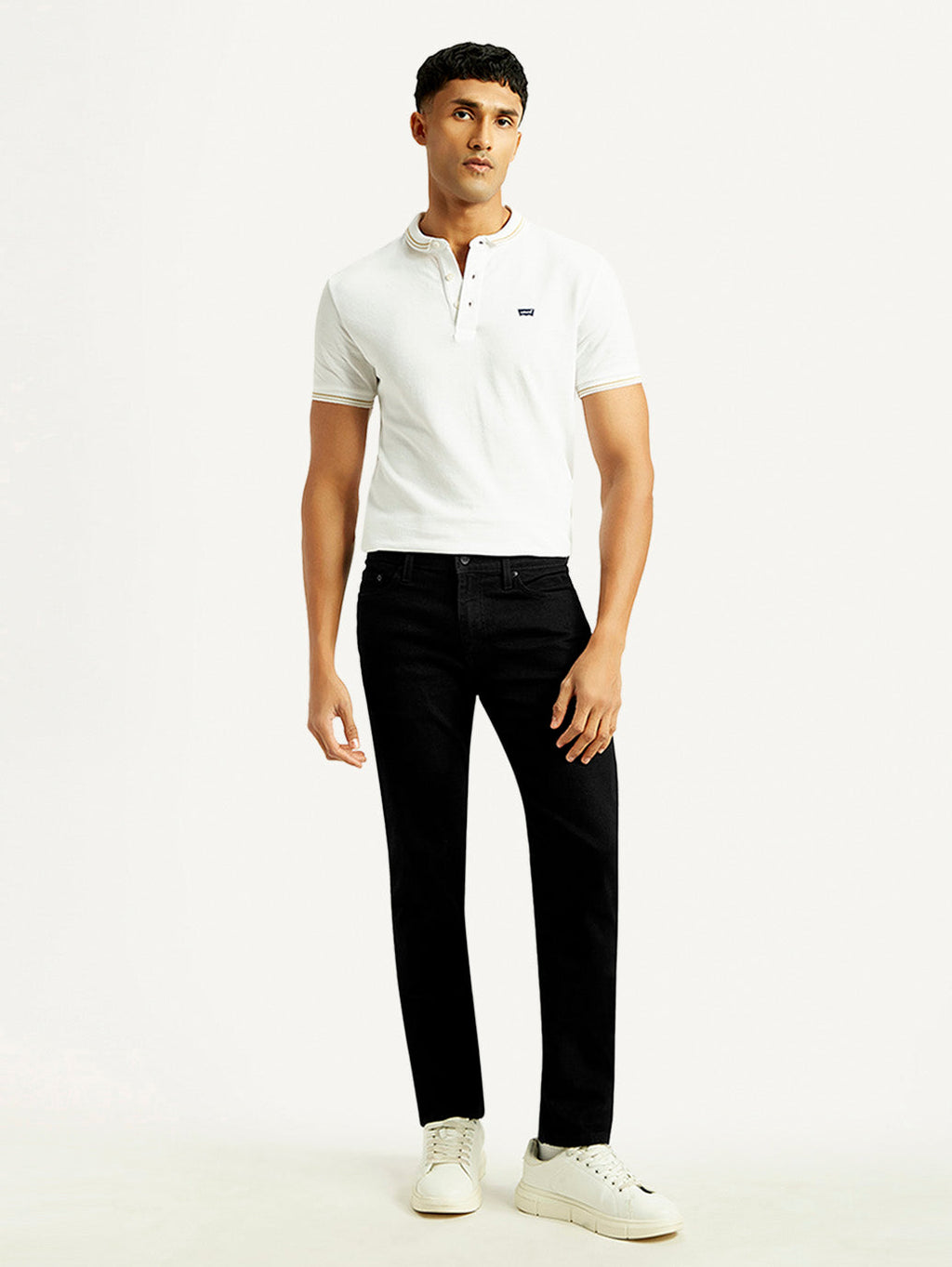 Men's 511 Black Slim Fit Mid Rise Jeans