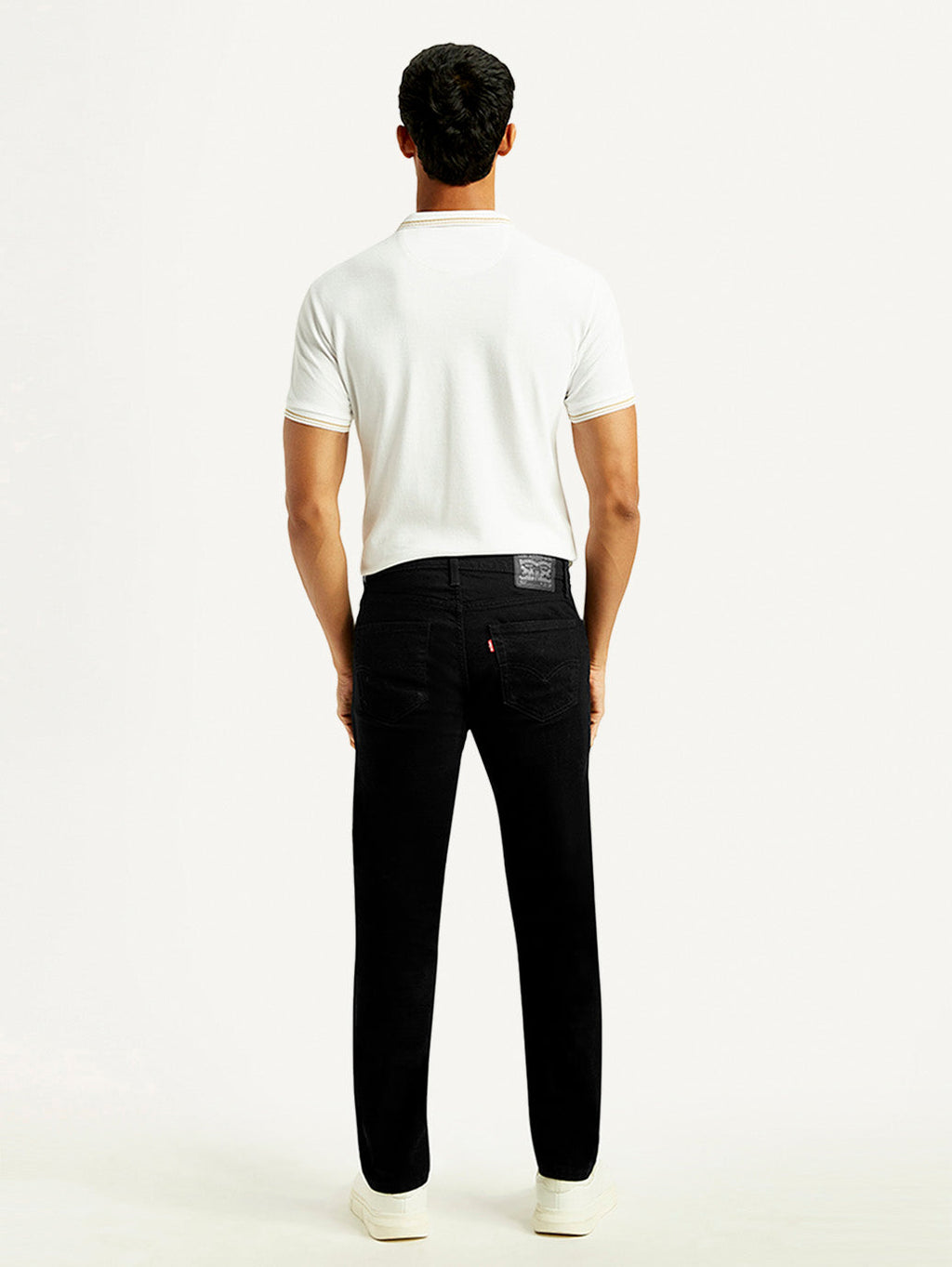 Men's 511 Black Slim Fit Mid Rise Jeans