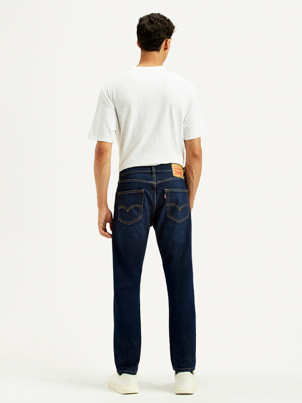 Men's 511 Dark Blue Slim Fit Mid Rise Jeans