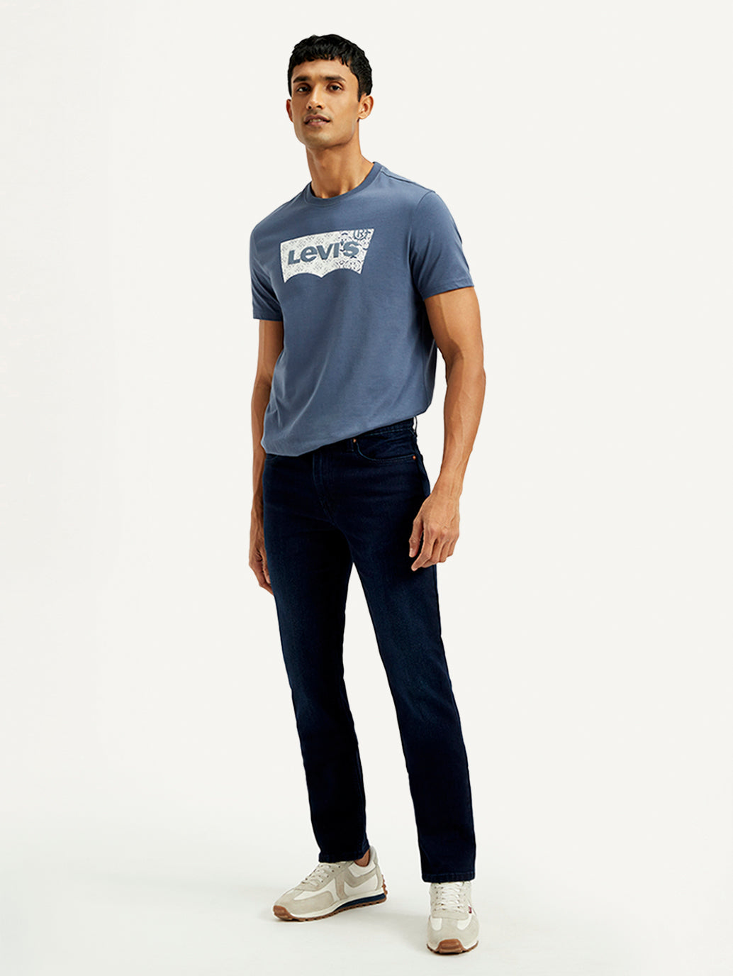 Men's 511 Navy Slim Fit Mid Rise Jeans