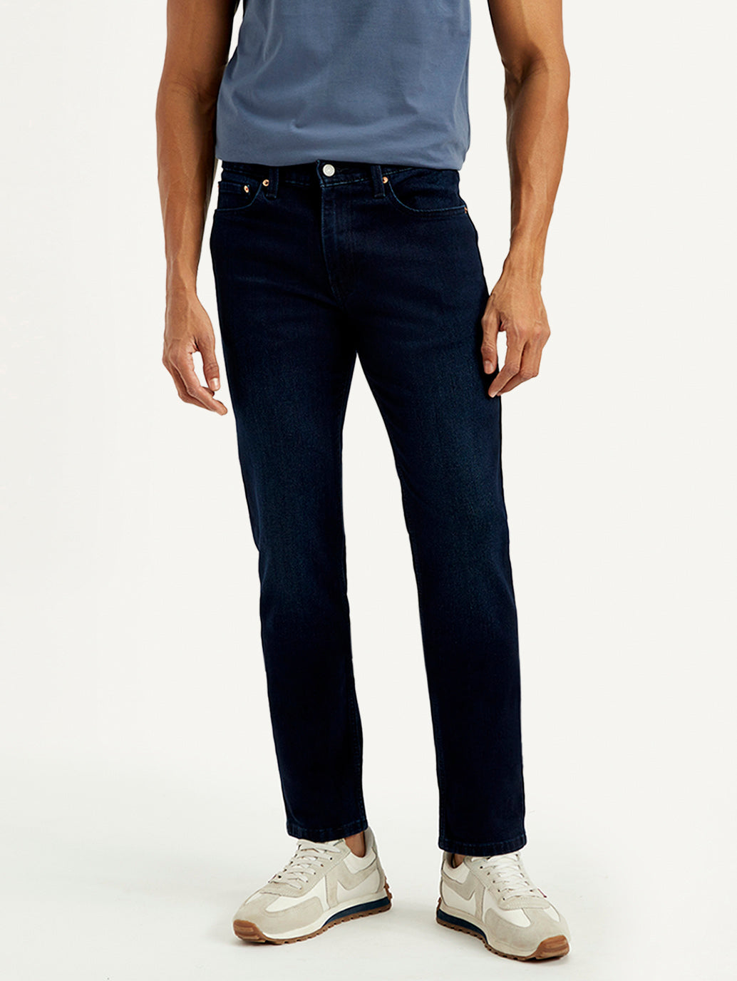 Men's 511 Navy Slim Fit Mid Rise Jeans