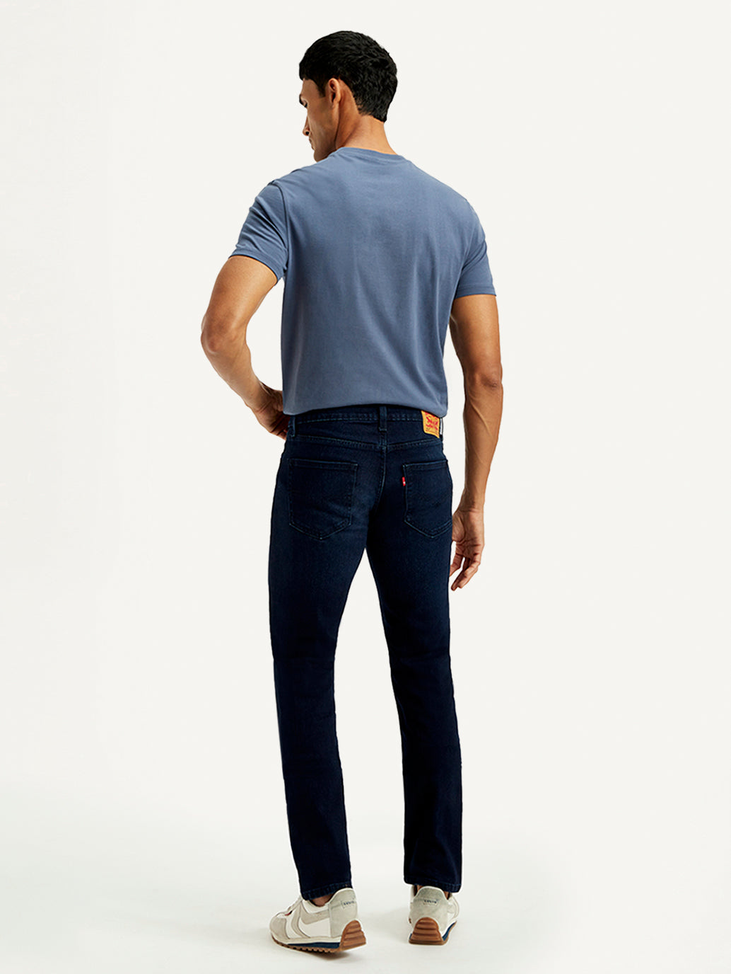 Men's 511 Navy Slim Fit Mid Rise Jeans
