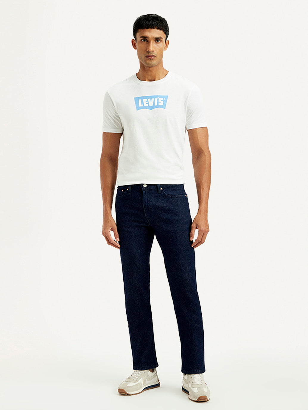Men's 511 Navy Slim Fit Mid Rise Jeans