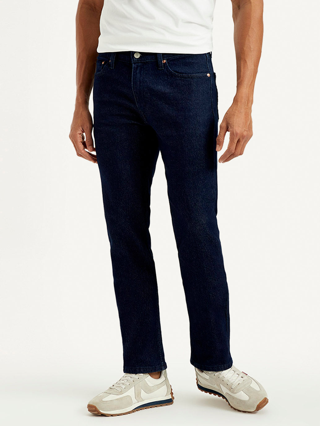 Men's 511 Navy Slim Fit Mid Rise Jeans