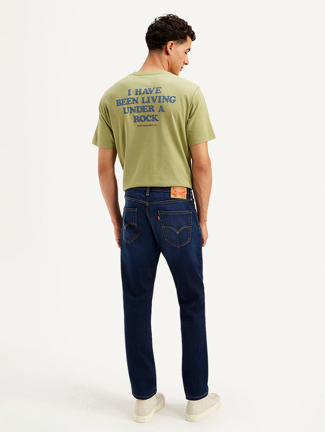 Men's 511 Dark Blue Slim Fit Mid Rise Jeans