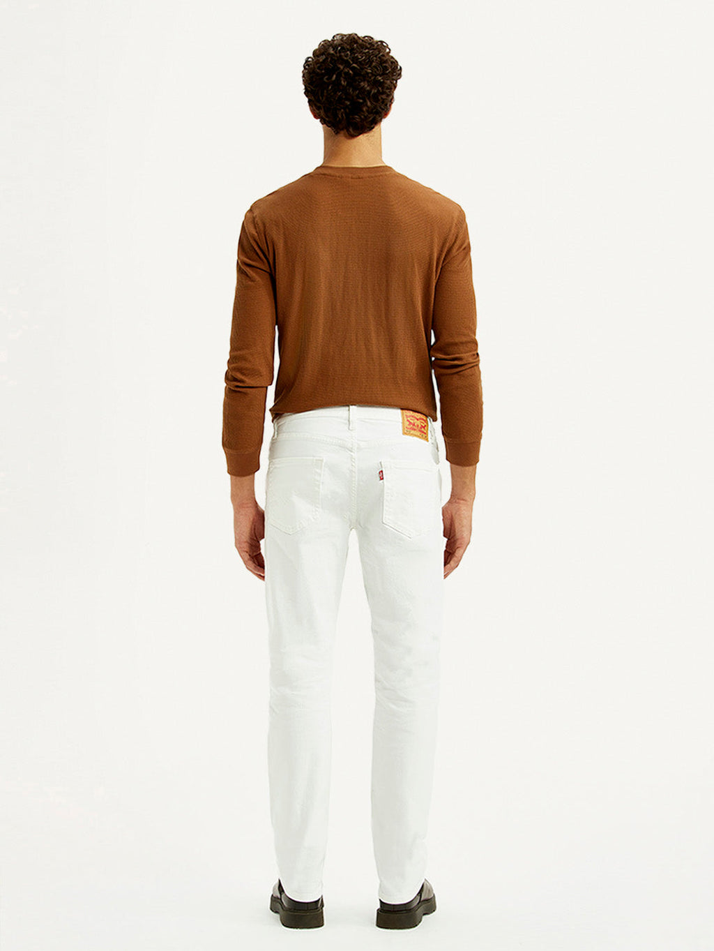 Men's 511 White Slim Fit Mid Rise Jeans