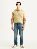 Men's 511 Blue Slim Fit Mid Rise Linen Jeans