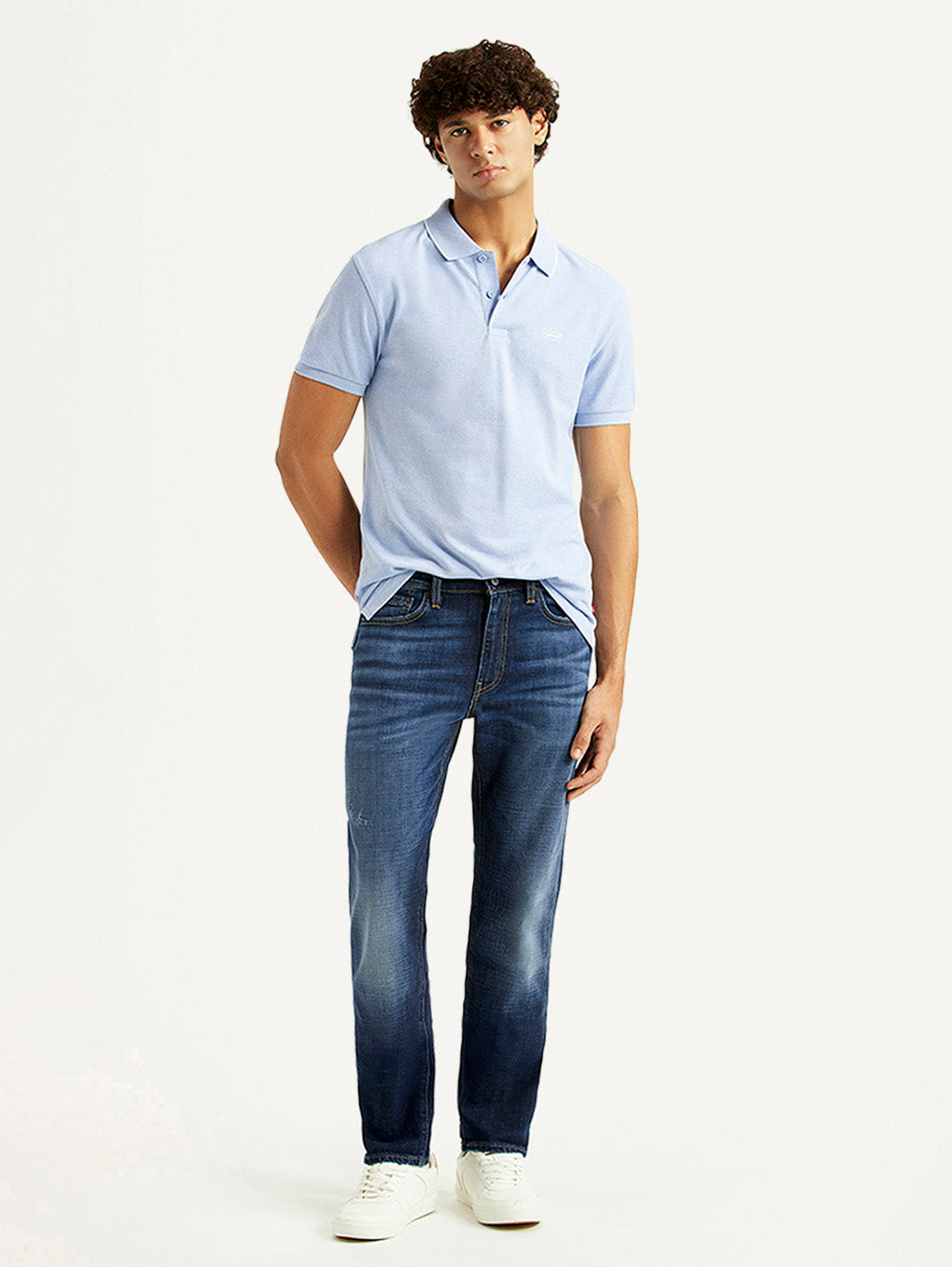 Men's 511 Blue Slim Fit Mid Rise Selvedge Jeans