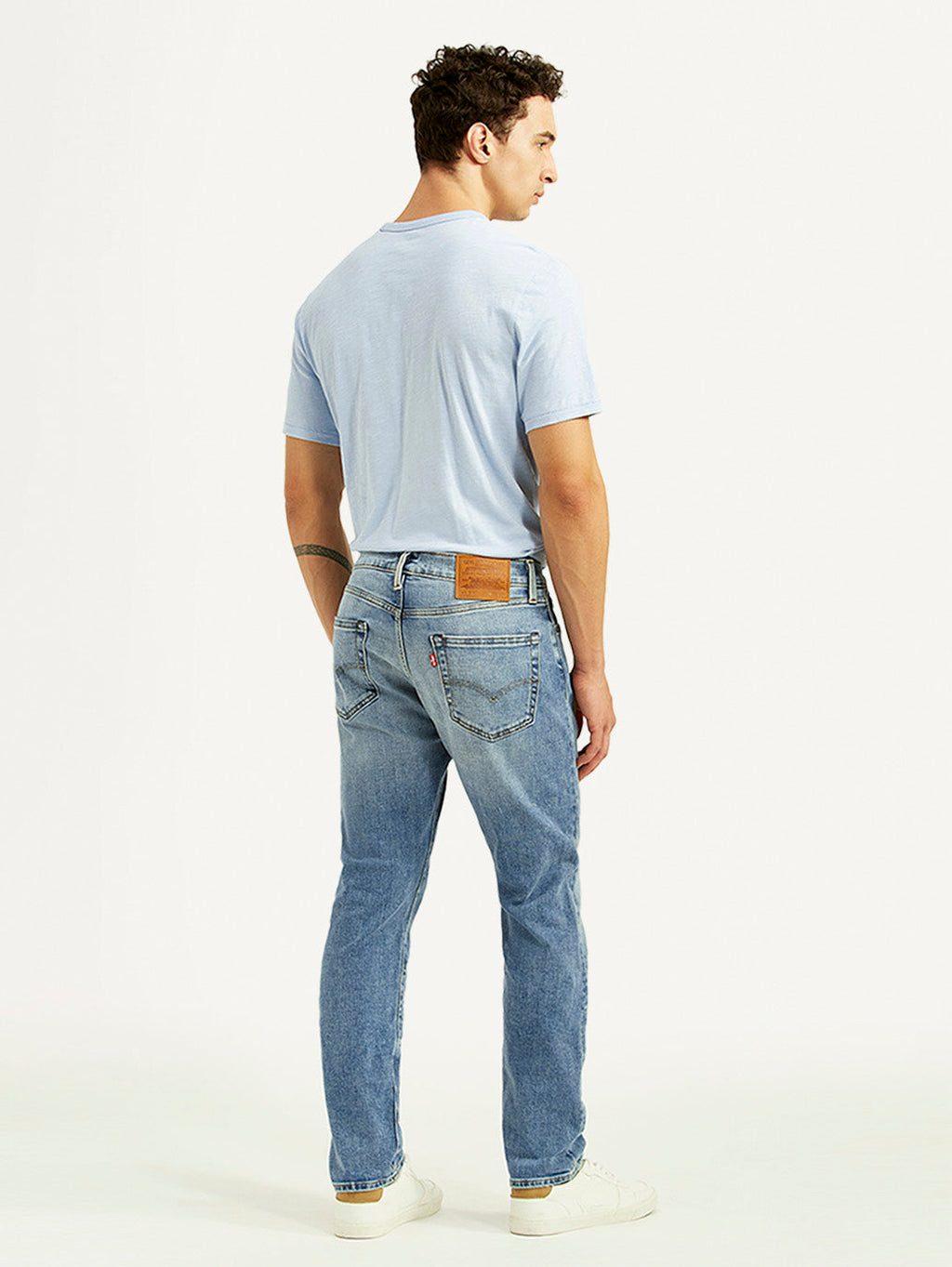 Men's 511 Blue Slim Fit Mid Rise Selvedge Jeans