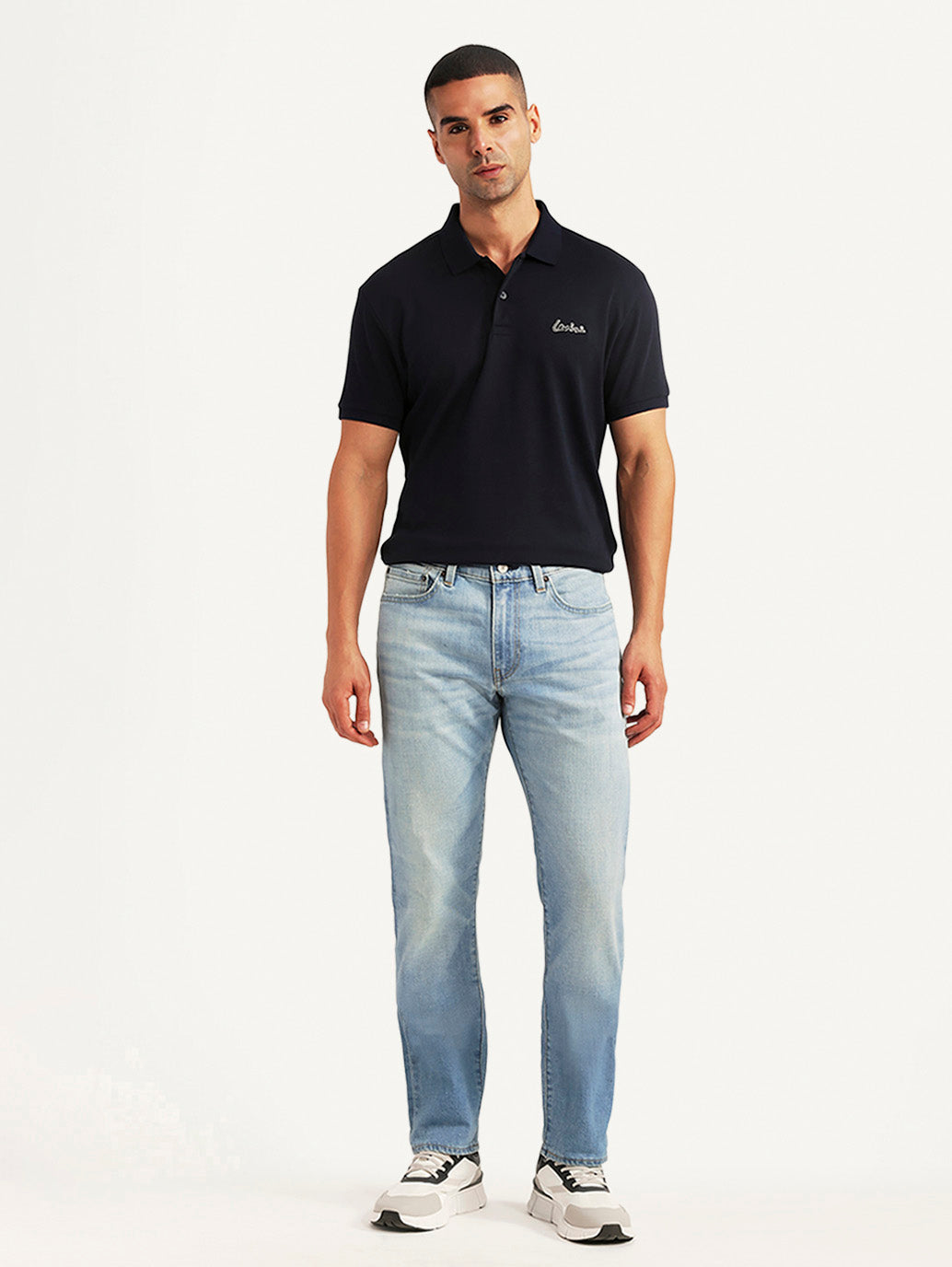 Men's 511 Light Blue Slim Fit Mid Rise Selvedge Jeans
