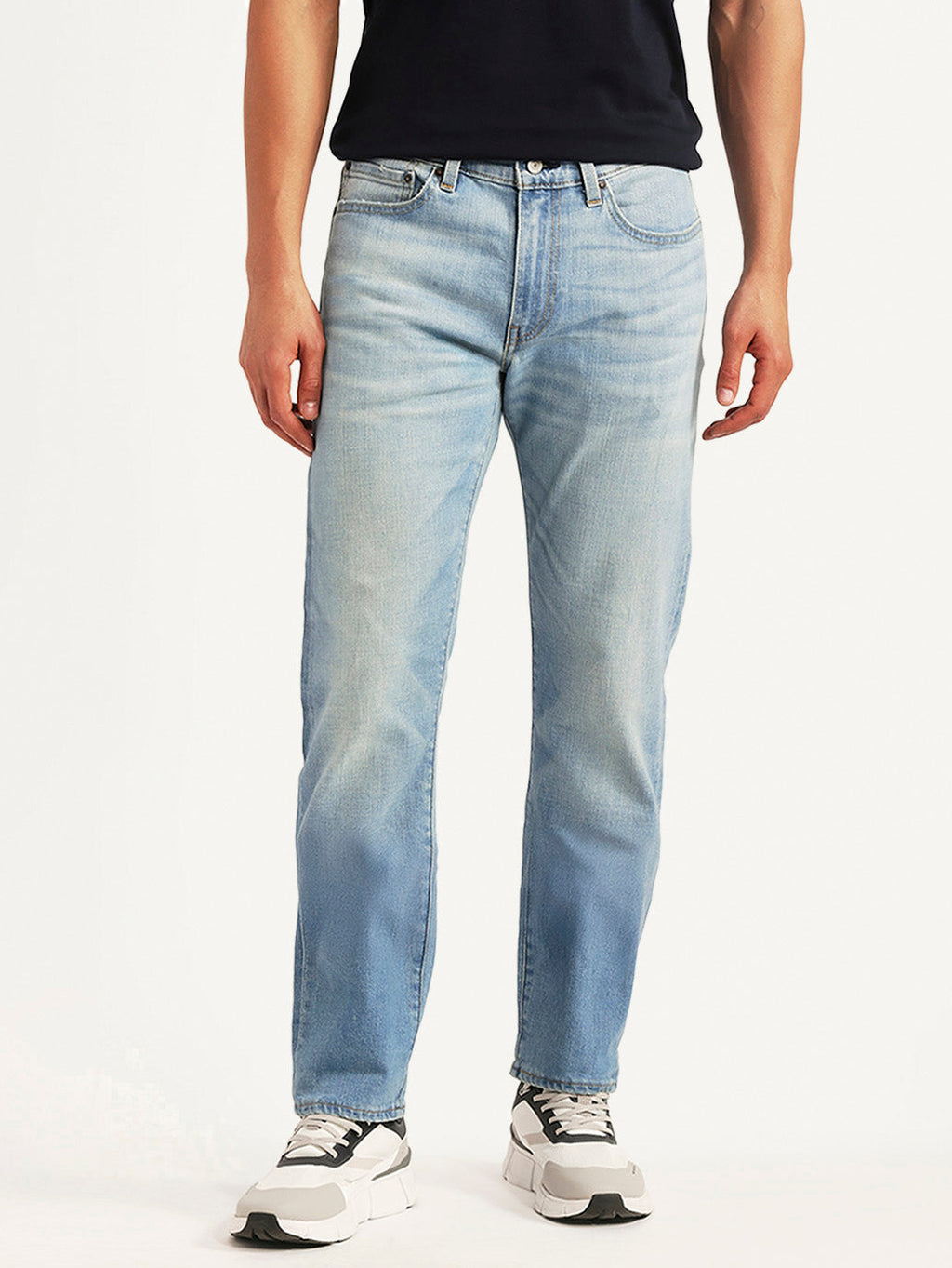 Men's 511 Light Blue Slim Fit Mid Rise Selvedge Jeans
