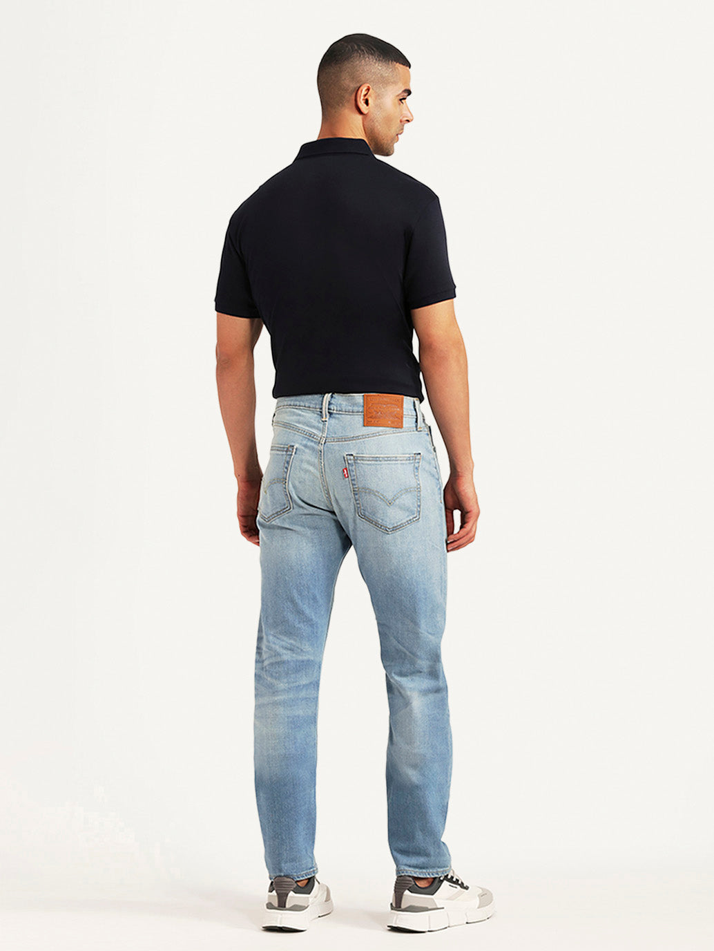 Men's 511 Light Blue Slim Fit Mid Rise Selvedge Jeans
