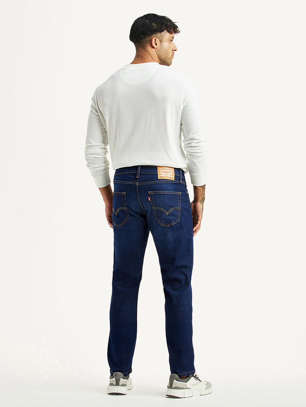 Men's 511 Dark Blue Slim Fit Mid Rise Jeans
