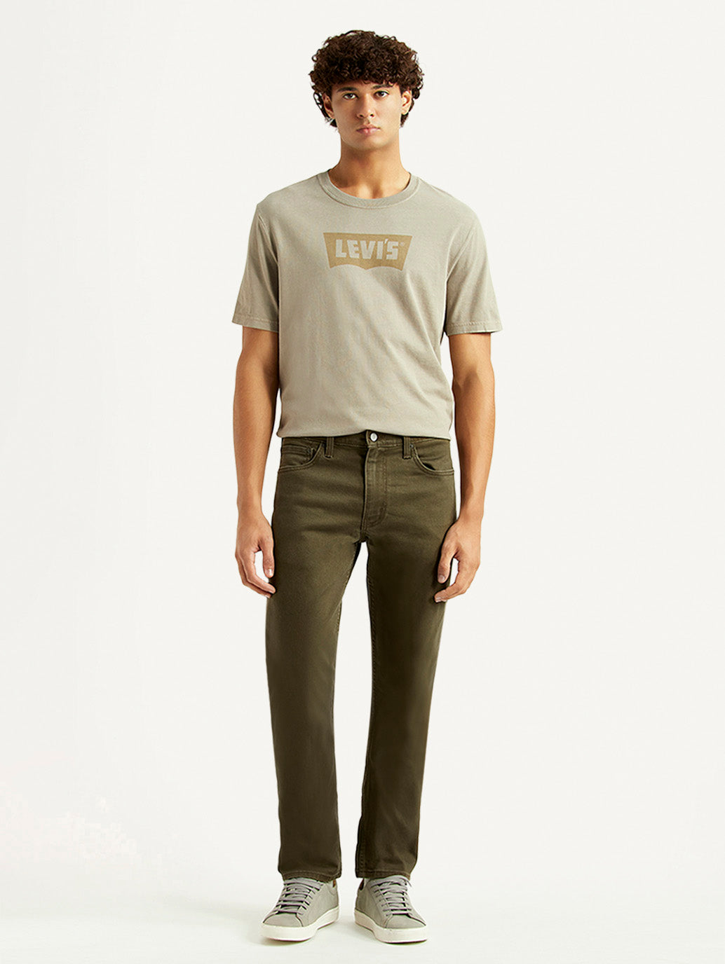 Men's 511 Olive Slim Fit Mid Rise Jeans