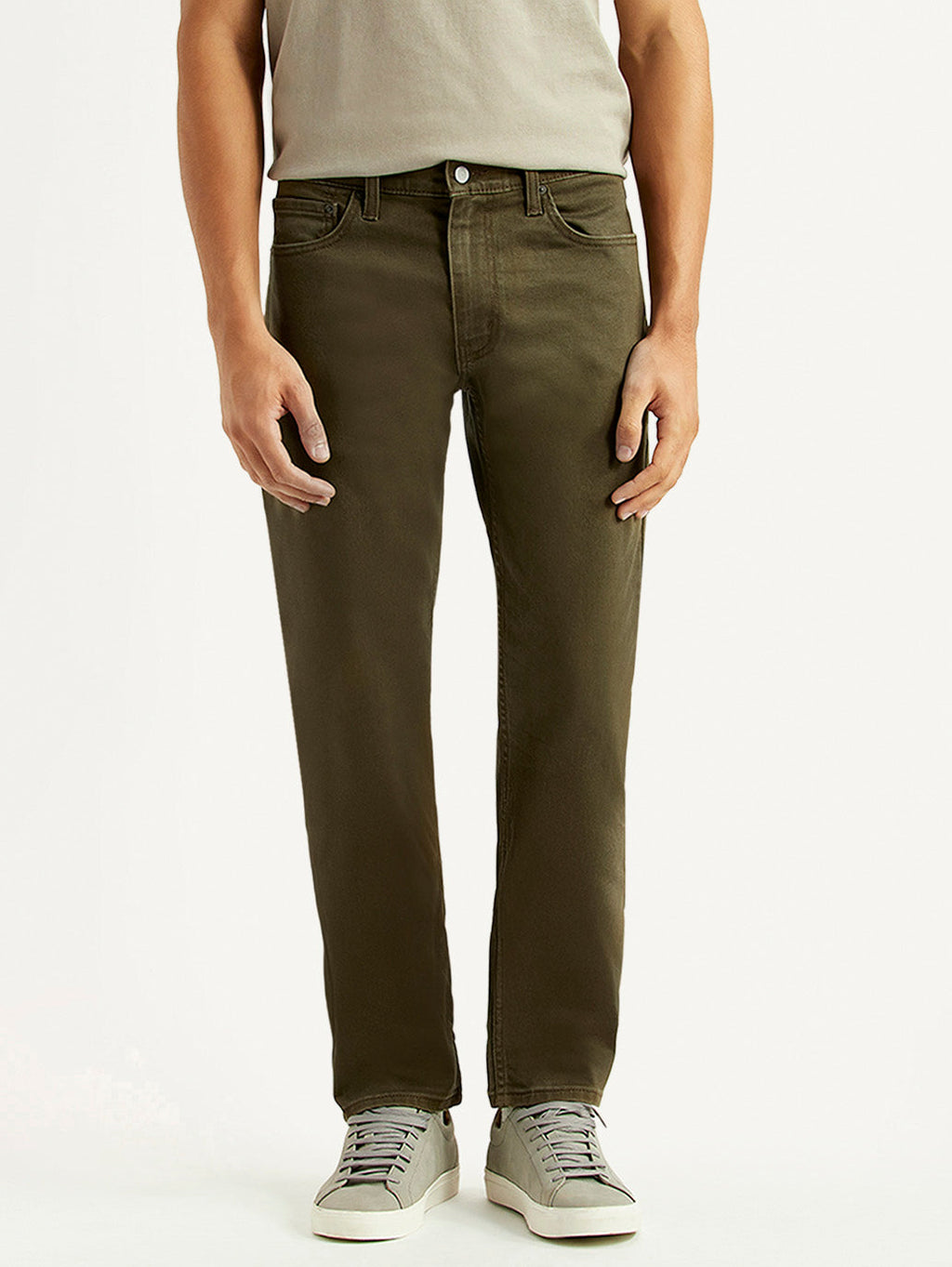 Men's 511 Olive Slim Fit Mid Rise Jeans