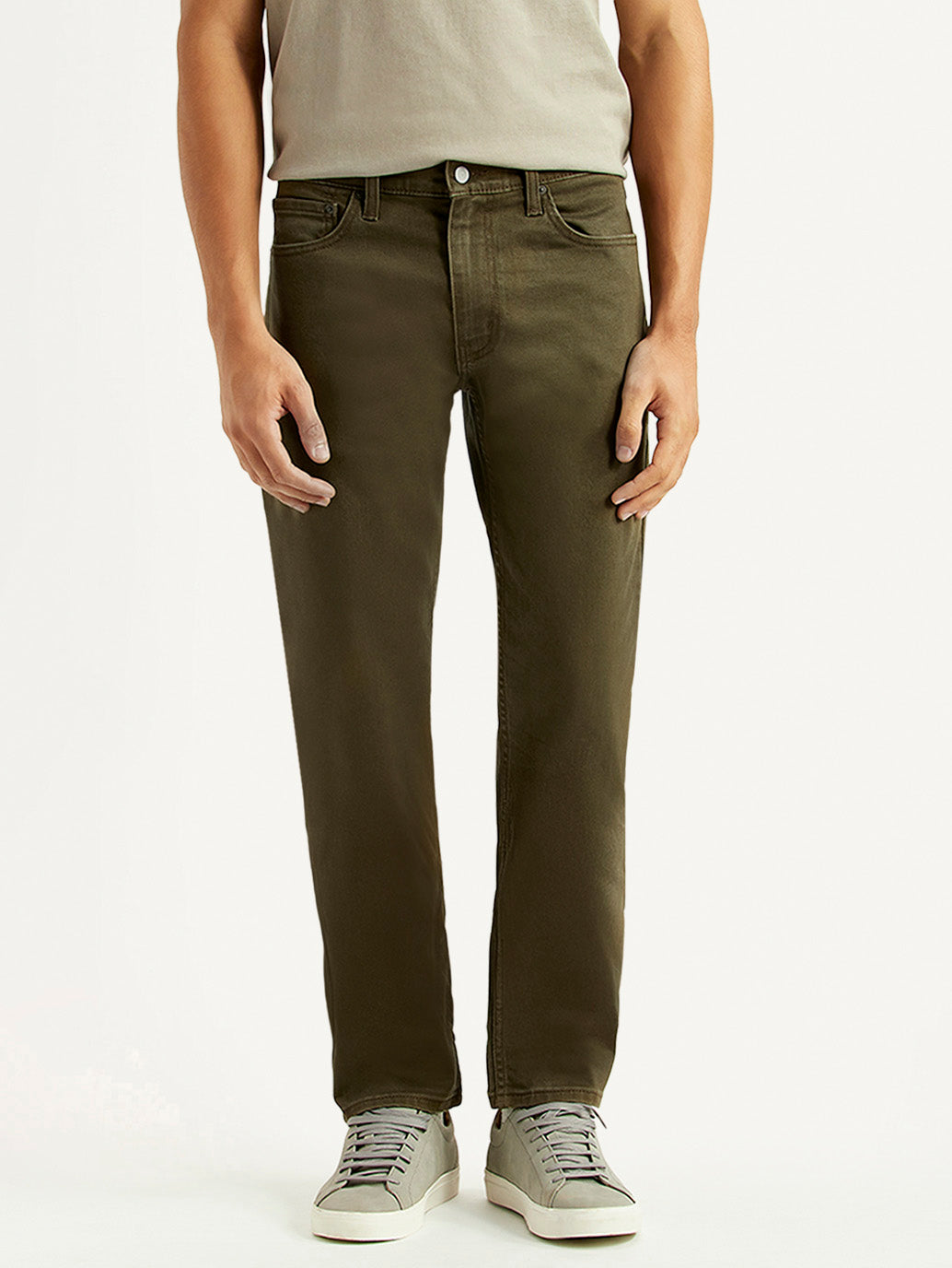 Men's 511 Olive Slim Fit Mid Rise Jeans
