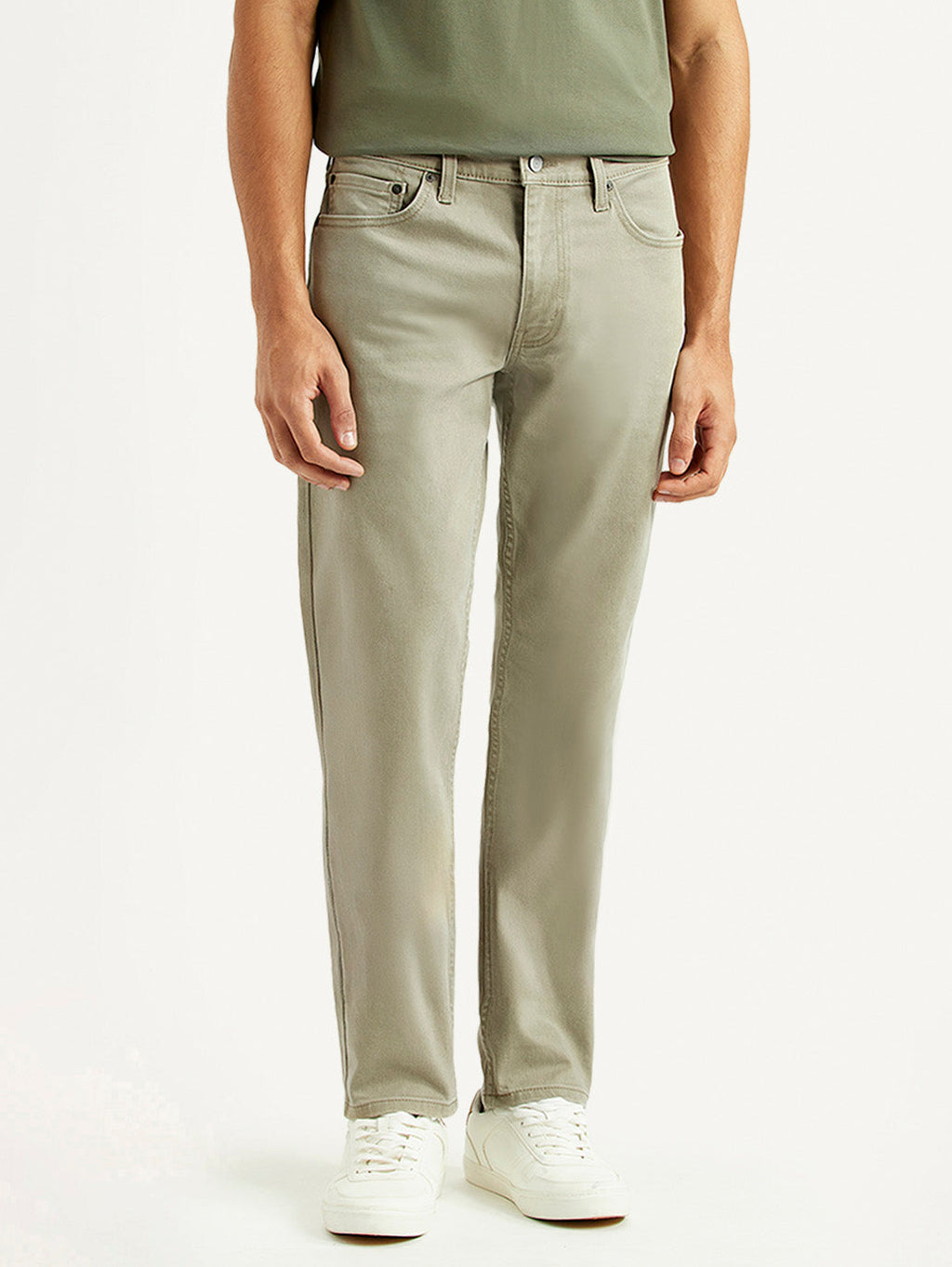 Men's 511 Light Green Slim Fit Mid Rise Jeans