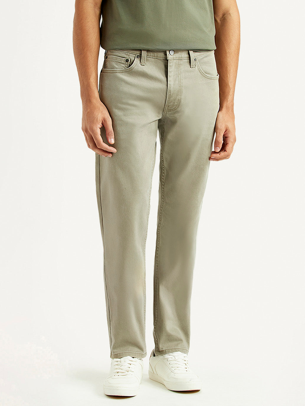Men's 511 Light Green Slim Fit Mid Rise Jeans